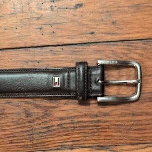 Tommy Hilfiger Brown Leather Belt